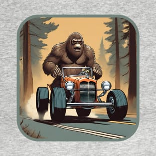 Bigfoot on a Roadster T-Shirt